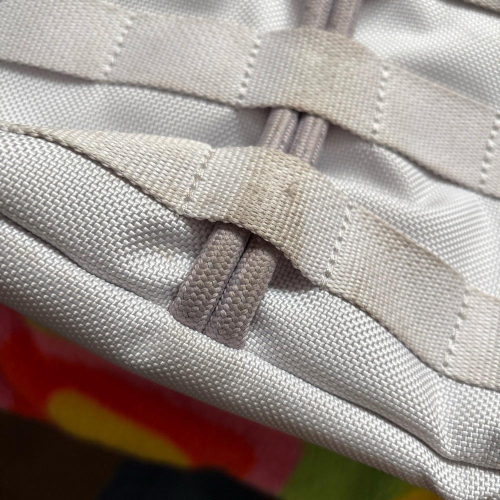 Nike AF-1 Tote Bag Silver Gray Winterized Issue Equipment Zip Laptop Beach Bag - Picture 5 of 11